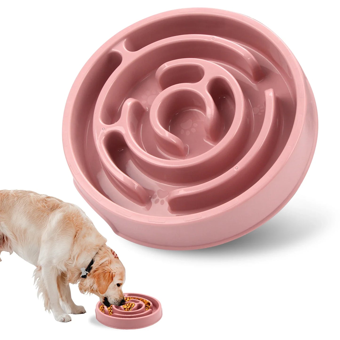 Slow Feeder Bowl for Dogs & Cats – Healthy Eating