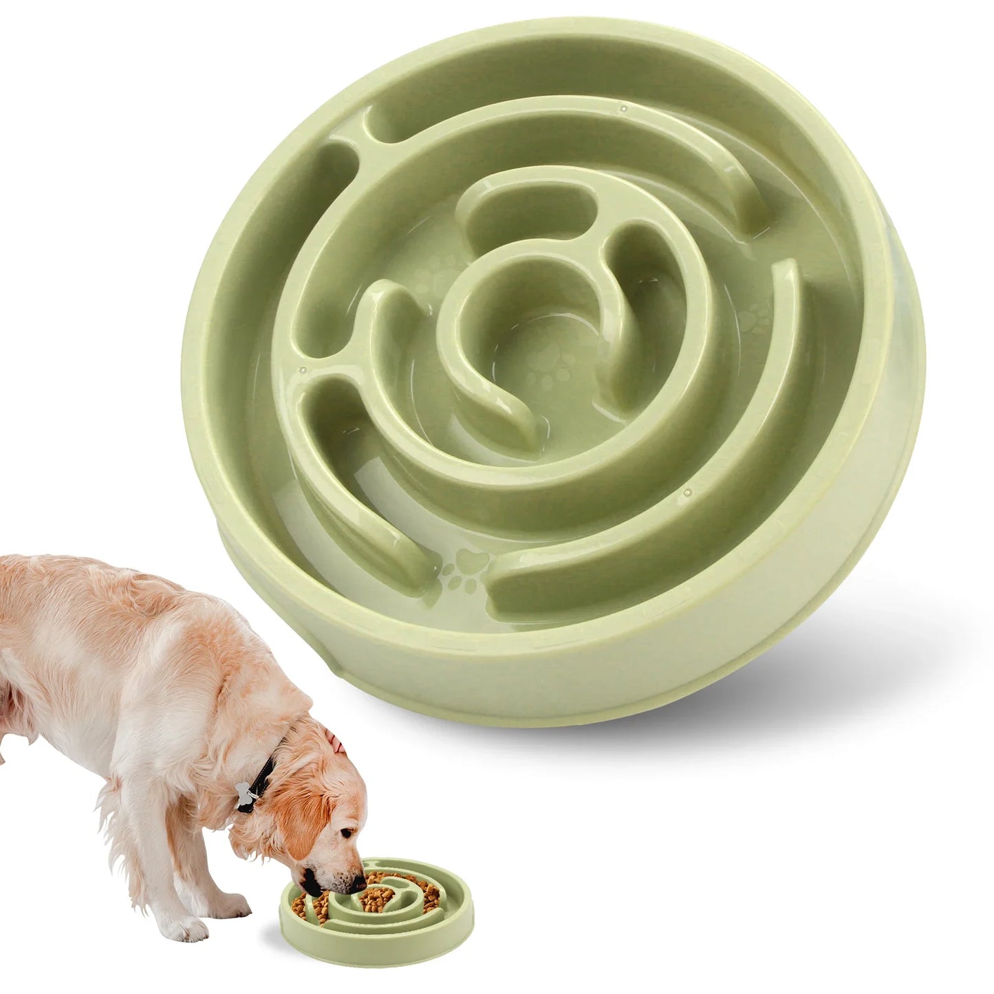 Slow Feeder Bowl for Dogs & Cats – Healthy Eating