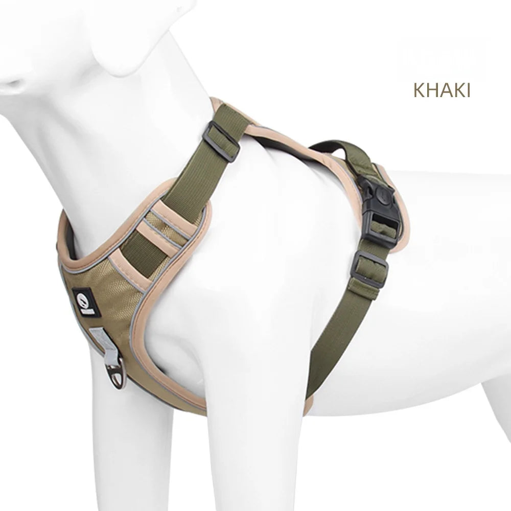 Anti-Pull Reflective Dog Harness – Safe & Comfortable Walks