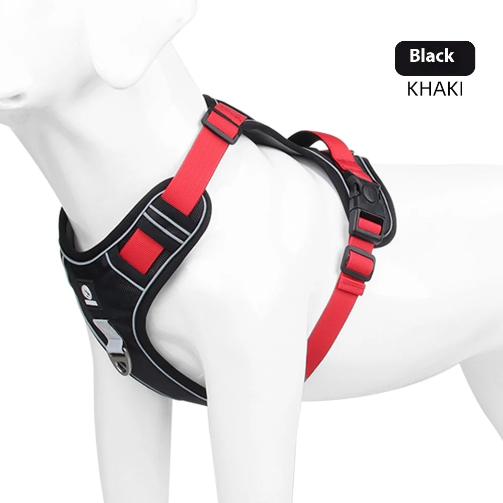 Anti-Pull Reflective Dog Harness – Safe & Comfortable Walks