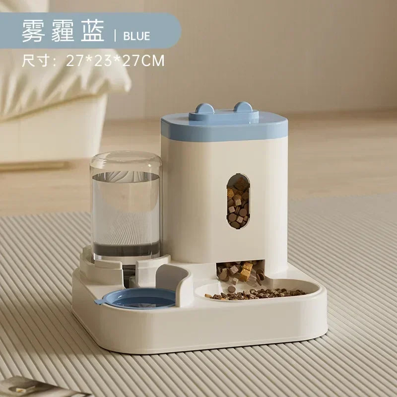 Automatic Pet Feeder & Water Dispenser – 2-in-1 Solution