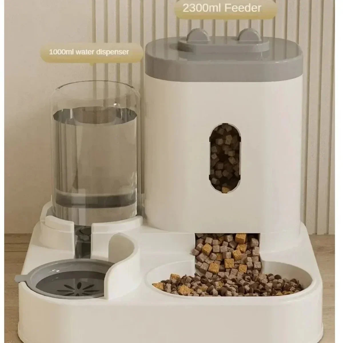 Automatic Pet Feeder & Water Dispenser – 2-in-1 Solution