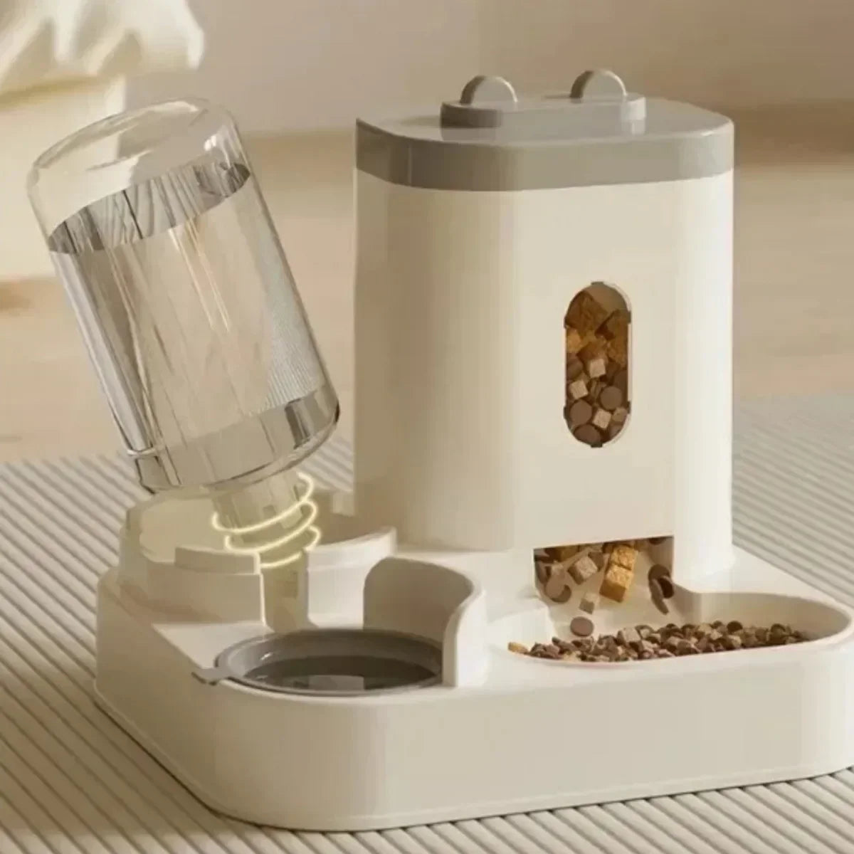 Automatic Pet Feeder & Water Dispenser – 2-in-1 Solution
