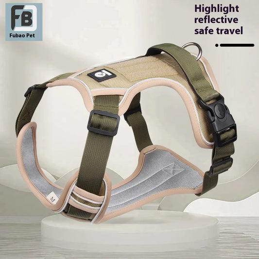 Anti-Pull Reflective Dog Harness – Safe & Comfortable Walks